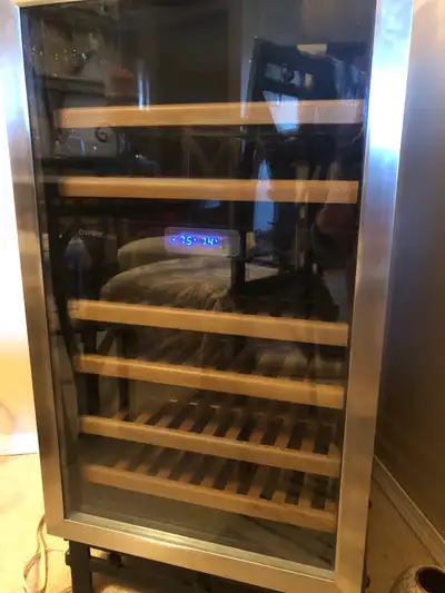 Wine cooler and custom stand, View more