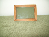 Small antique pine wooden picture frame