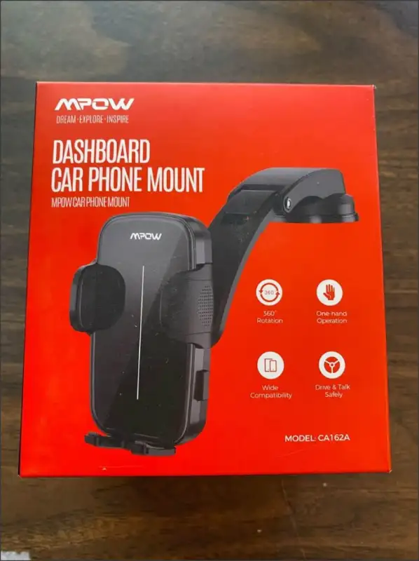 MPOW 162A Dashboard Car Phone Mount