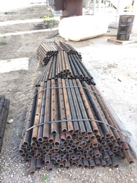 Precut Pipe uprights for live stock portable panels gates fence