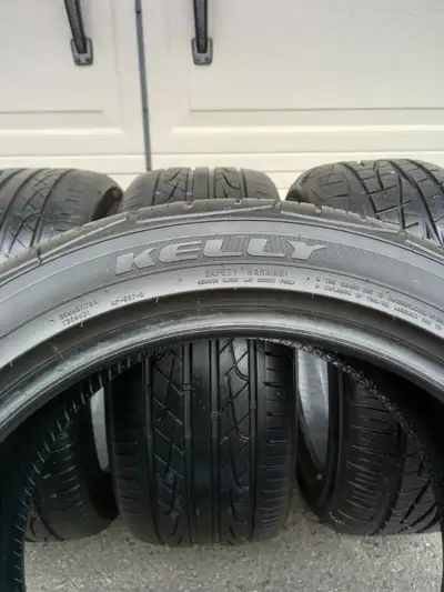 2 tires HANKOOK 2 tires KELLY 235/45/R17 all season. $440 OBO. In excellent condition. 6to7mm tread...