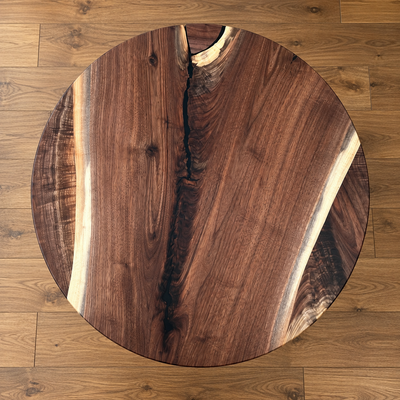 Handcrafted Black Walnut Tables – Custom Heigh, View more