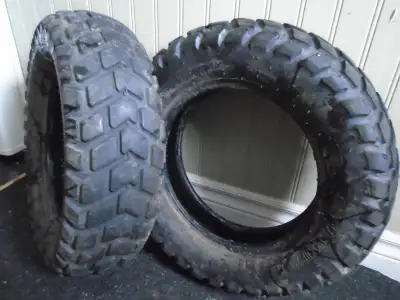 two electric bike tires, slightly used, View more