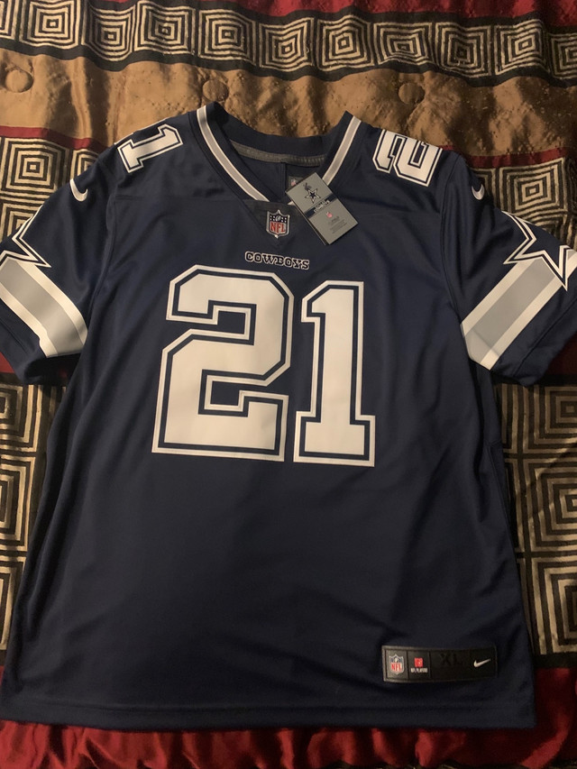 Brand New w/tags Nike NFL Dallas Cowboys Elliott Jersey XL in Arts & Collectibles in Vernon