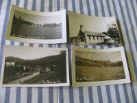 Cartes postales du Lac Gagnon, Québec des années 1940