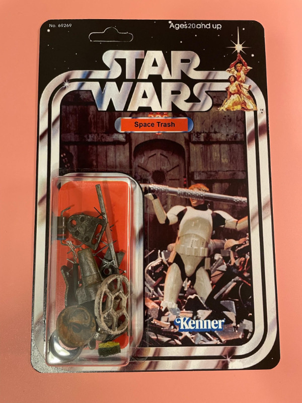 Star Wars Custom  " Space Trash " Action Figure vintage style for sale  