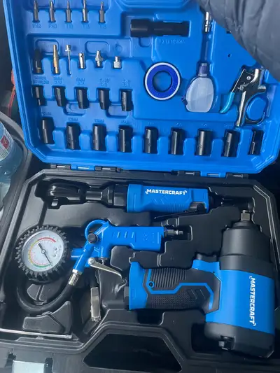 Mastercraft New 38pc Air Tool Kit , View more