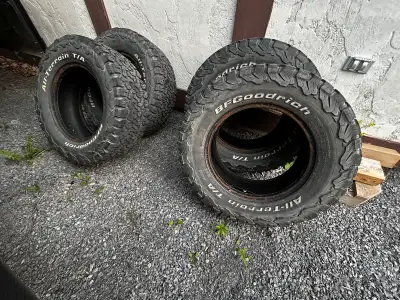 Approximately 30 k on the tires.