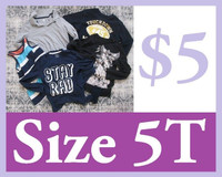 BOYS 5T --- LOTS of LOTS !! PICK and CHOOSE !! --- $5 EACH !!
