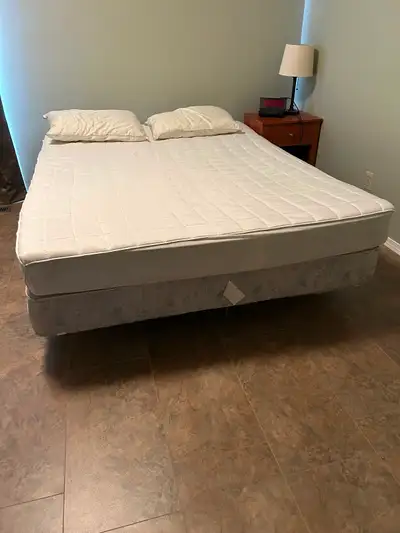 Free Queen bed, View more