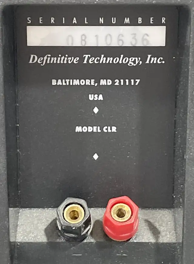 Definitive Technology CLR & BP2X Speaker Set – Audiophile Qualit in Speakers in Delta/Surrey/Langley - Image 11