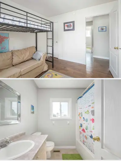 Single room available on the second floor. Only available for female tenants and shared with two oth...