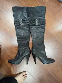 Boots designer- leather