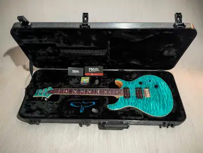 PRS SE Custom 24 - Quilt Turquoise, View more