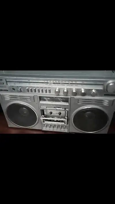 boom box stereo radio cassette player, View more