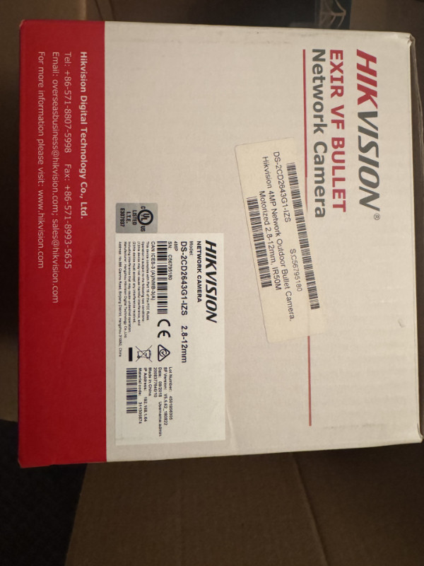 BEST OFFER, 2 HIK Vision out door brand new cameras in Cameras & Camcorders in City of Toronto - Image 4