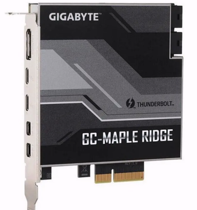 GIGABYTE GC-MAPLE RIDGE Thunderbolt 4 Card, View more