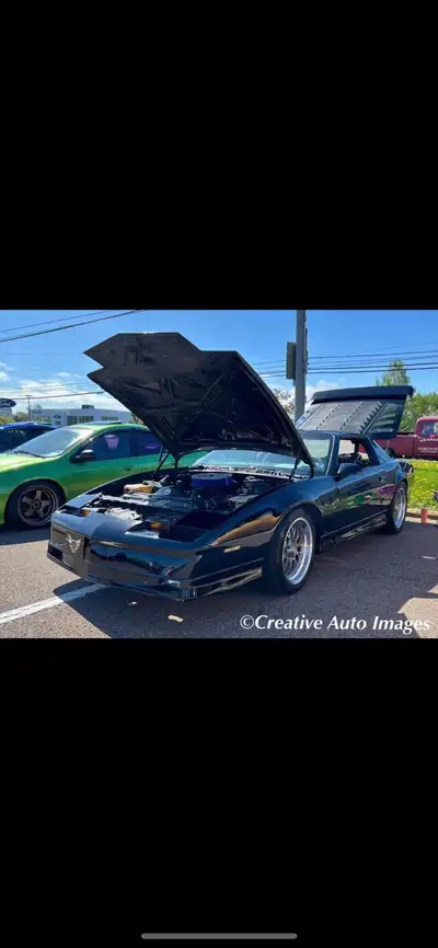 1985 trans am t-top 305 auto trans lowered about 1.5 inches has bmr lower rear control arms and adju...