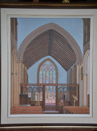 Original oil painting on canvas board signed by A.S.Cockhill