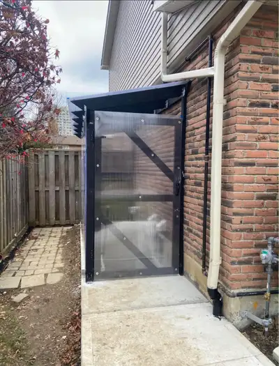 Canopy material, basement , deck sunroom , any kind of, message for more Basement Entrance Canopy an...