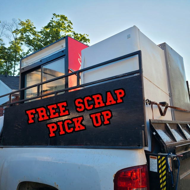 Free Pick Up Scrap Metal kitchener and Waterloo in Free Stuff in Kitchener / Waterloo