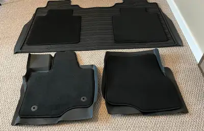Brand new TPE floor mats for 2021-2026 Ford F150 Super Crew - including carpets