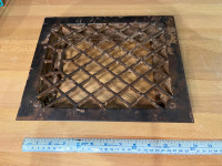 Antique Cast Iron Floor Grate