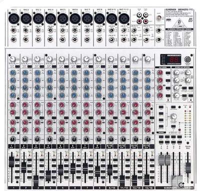 Behringer Eurorack  UB2442FX-PRO 16 Channel Mixer, View more