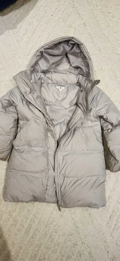 Girls Light Grey winter jacket size 7/8, View more