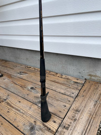 Vintage Shimano Black Magnum fishing rod BKM-1553