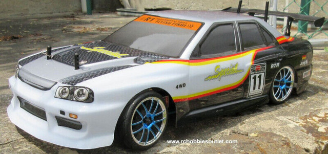 New RC Nitro Gas Car 4WD 2.4G RTR in Hobbies & Crafts in Vancouver - Image 4