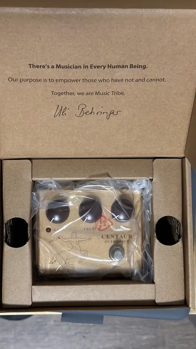 Behringer Centaur Overdrive Guitar Pedal in Amps & Pedals in Edmonton - Image 3