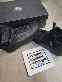 Air Force SF Mid triple black size 12 Used