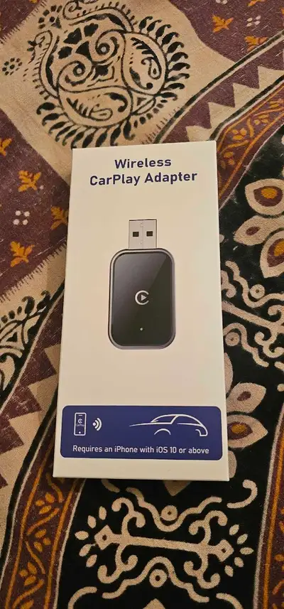 I'm selling a new wireless adapter for CarPlay and Android Auto, which I've personally tested to ens...