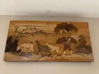 Hand-made Wood Painting