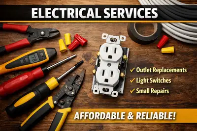 Electrical Help – Small Jobs (Edmonton), View more