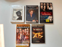 I'm Not There Iron Lady Les Miserables Nine Wrestler DVD $3 Each