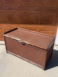 Wooden Storage Bench