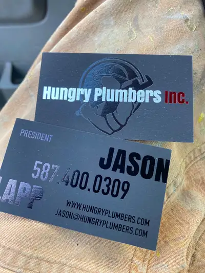 HUNGRY PLUMBERS are looking for work, PERMITS AVAILABLE., View more