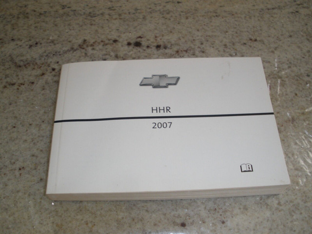 HHR 2007 OWNER MANUAL in Other Parts & Accessories in Kingston