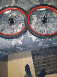 14 tooth 20"x 195 BMX Tire set