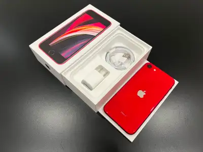 iPhone SE 2020 128GB Red - UNLOCKED - 10/10 - READY TO GO!, View more