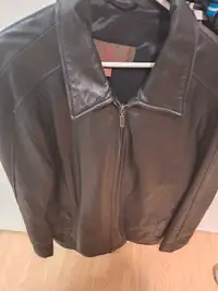 Daniel leather coat