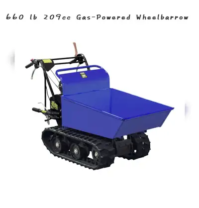660 lb 209cc Gas-Powered Wheelbarrow, View more