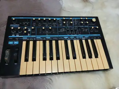For sale is a Novation Bass Station II Analogue Monosynth, known for its powerful bass tones and ver...