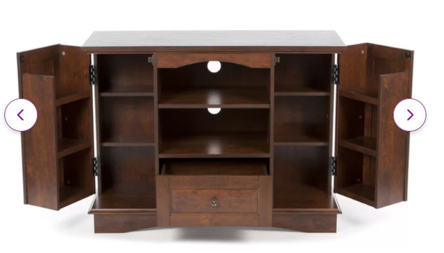 New 48 in. TV Stand with Storage Espresso in TV Tables & Entertainment Units in Gatineau - Image 2