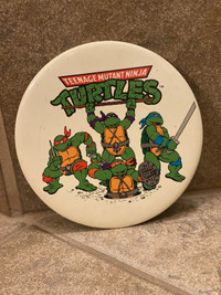 Vintage 1990 Teenage Mutant Ninja Turtles 6” Pinback Button