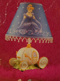Disney Princess Cinderella Carriage Table Lamp