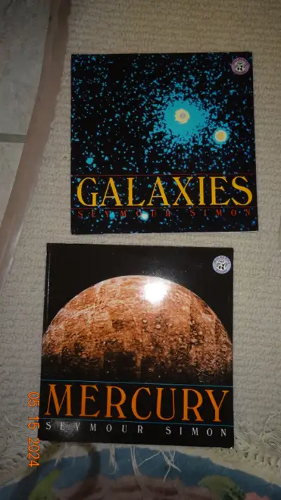 Science Books,planets Mercury, Galaxies, great pics.  by S.Simon, View more