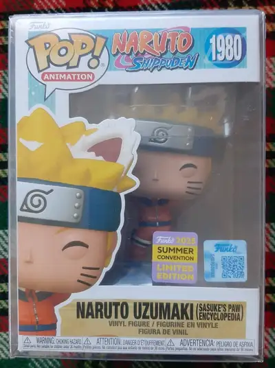 Naruto Uzumaki (Sasuke's Paw Encyclopedia) 2025 SDCC Funko Pop, View more